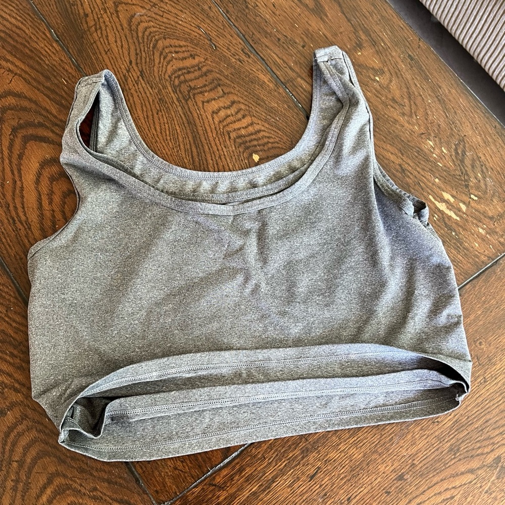 Medium Gray LarkenX Pumping and Nursing Bra